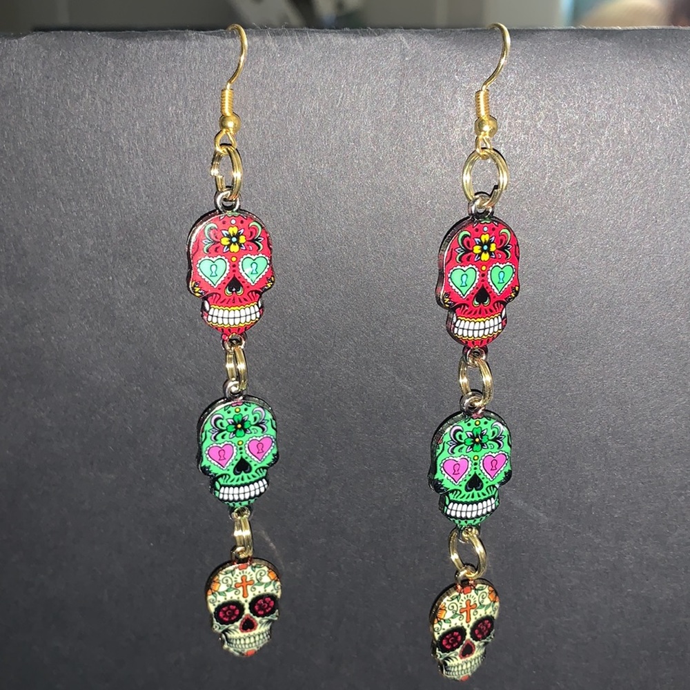 🎃Halloween Sugar Skull Earrings